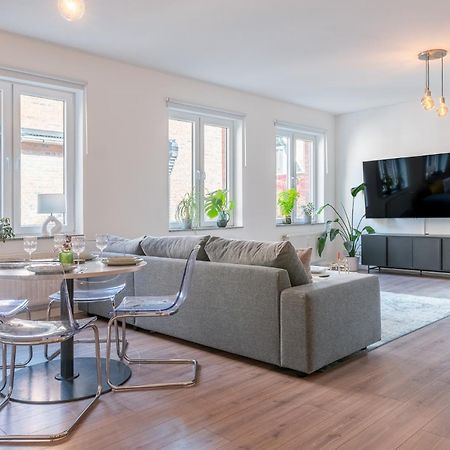 Luxurioeses Apartment, 10Min Innenstadt, Parkplatz Erfurt Eksteriør billede