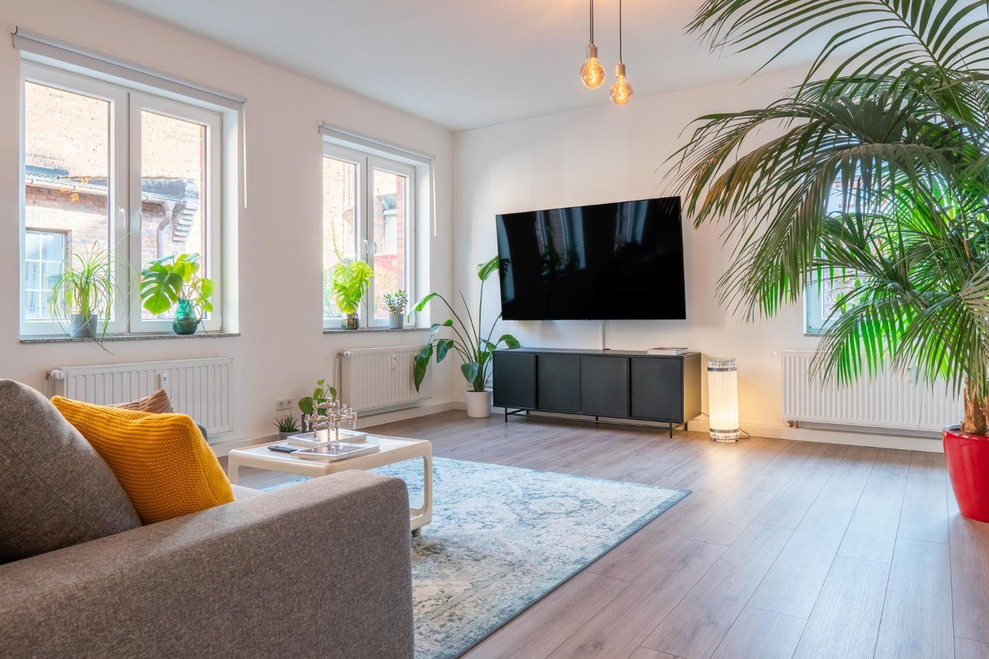 Luxurioeses Apartment, 10Min Innenstadt, Parkplatz Erfurt Eksteriør billede