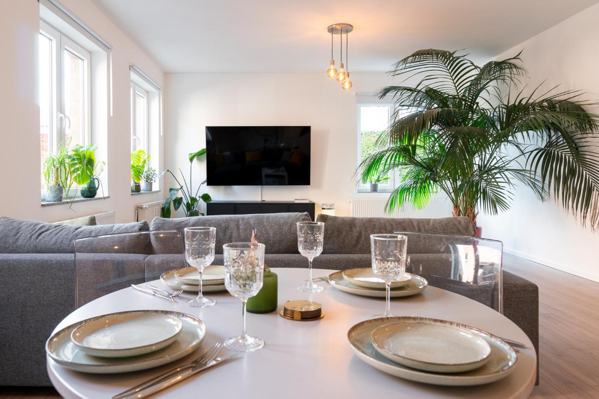 Luxurioeses Apartment, 10Min Innenstadt, Parkplatz Erfurt Eksteriør billede